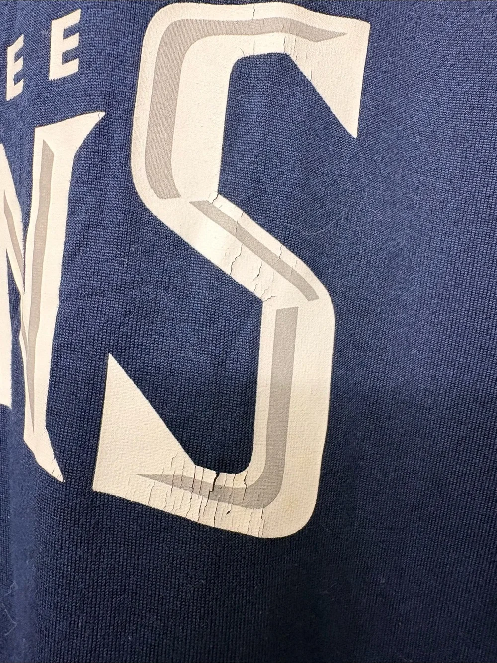 Nike Dri-Fit Tennessee Titans Mens XL T-Shirt Navy Performance Graphic Tee NF